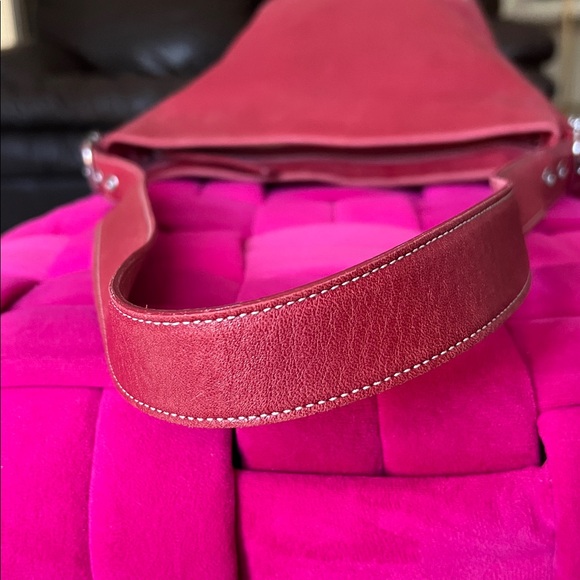 Coach Red Hobo Bag - Picture 8 of 16